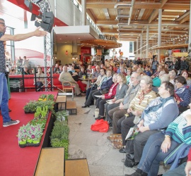 Karl Ploberger im max.center Wels