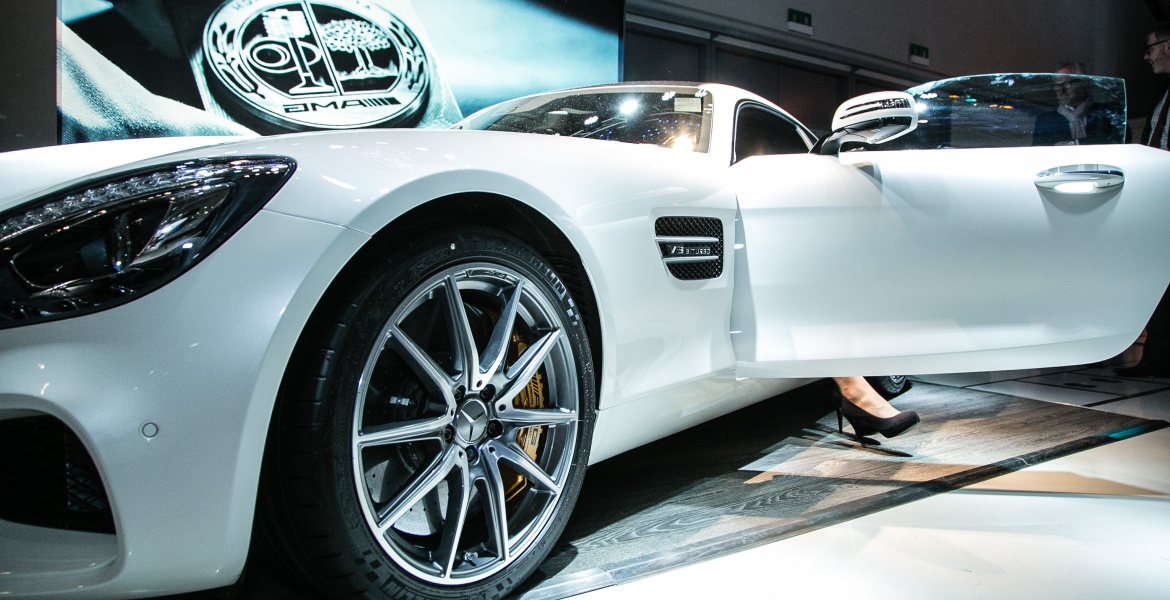 AMG GT Präsentation im Designcenter Linz