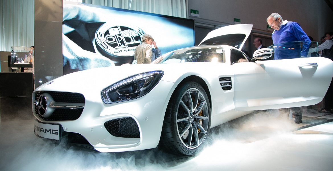 AMG GT Präsentation im Designcenter Linz